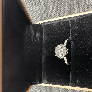 天然ダイヤモンド1.01ct Au750（つくよみ）