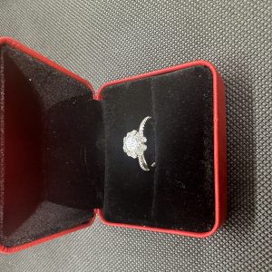 エタニティーリング スイート テン 指輪 天然ダイヤモンド1.01ct GIA証明書 AU750指輪