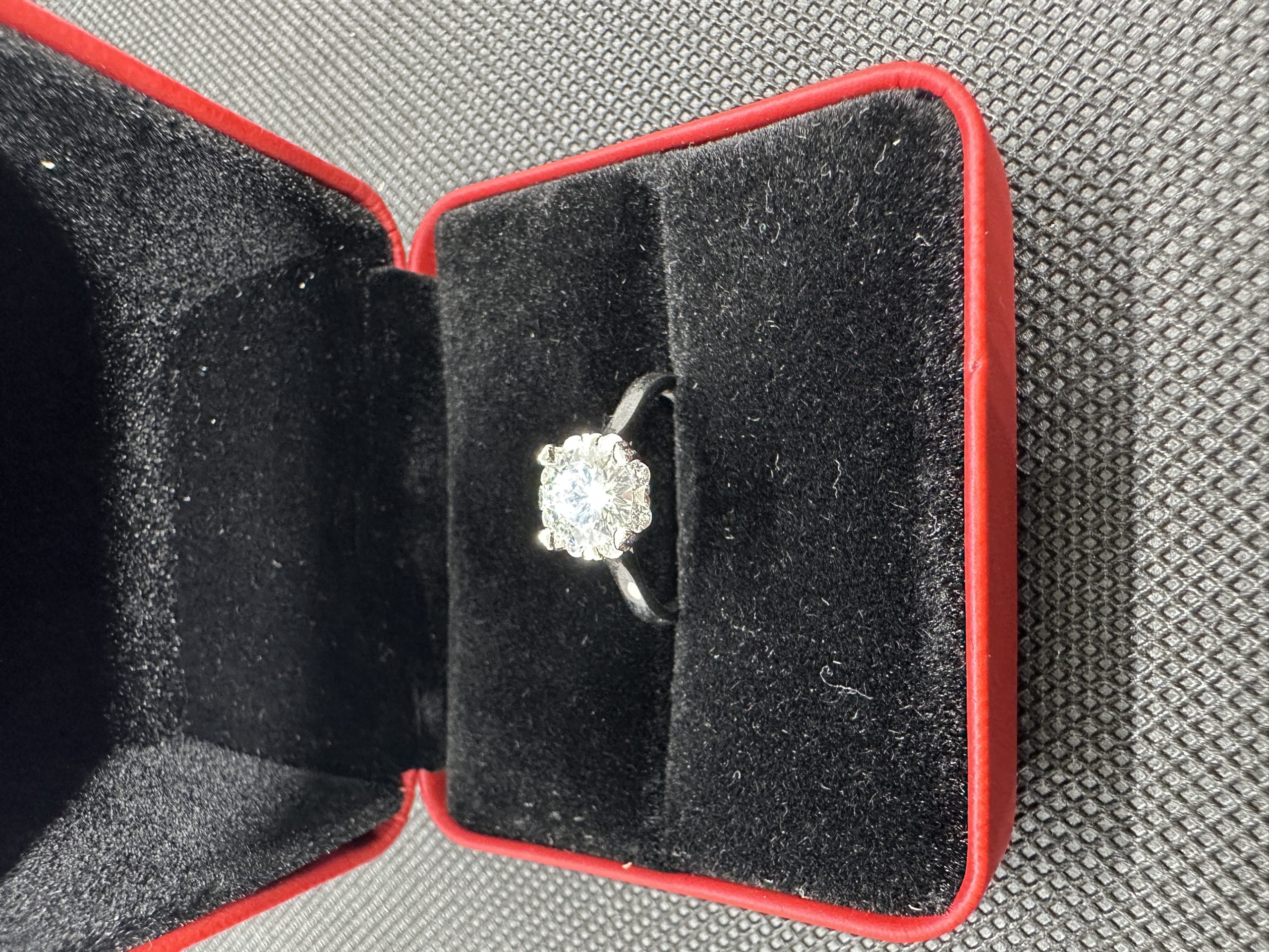 エタニティーリング 指輪 ダイヤ 天然ダイヤモンド1.01ct GIA証明書 AU750指輪