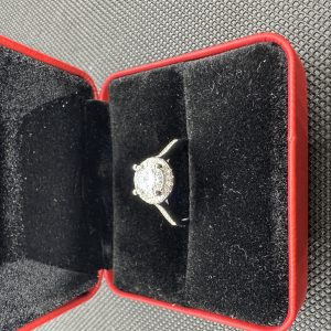 エタニティーリング 本物 の ダイヤモンド 天然ダイヤモンド1.01ct GIA証明書 AU750指輪