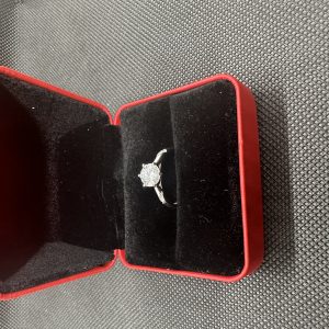 エタニティーリング ダイヤモンド 指輪 天然ダイヤモンド1.01ct GIA証明書 AU750指輪