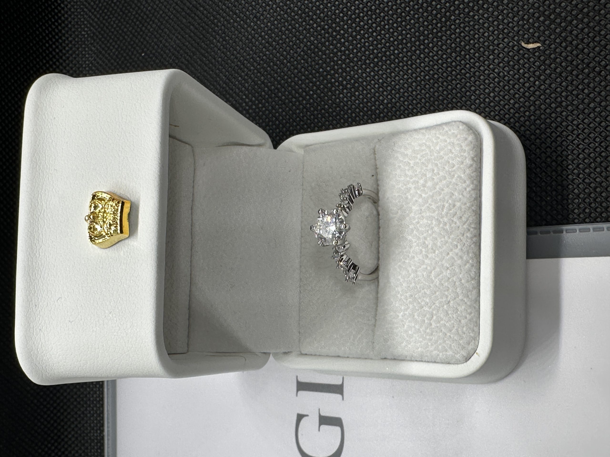 エタニティーリング ダイヤモンド 鑑定書 天然ダイヤモンド1.01ct GIA鑑定書 AU750指輪