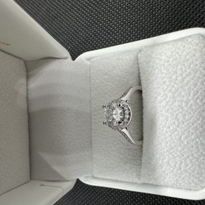 エタニティーリング ダイヤモンド 天然ダイヤモンド1.01ct GIA鑑定書 AU750指輪