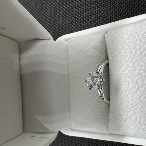 エタニティーリング スイート テン 指輪 天然ダイヤモンド1.01ct GIA鑑定書 AU750指輪