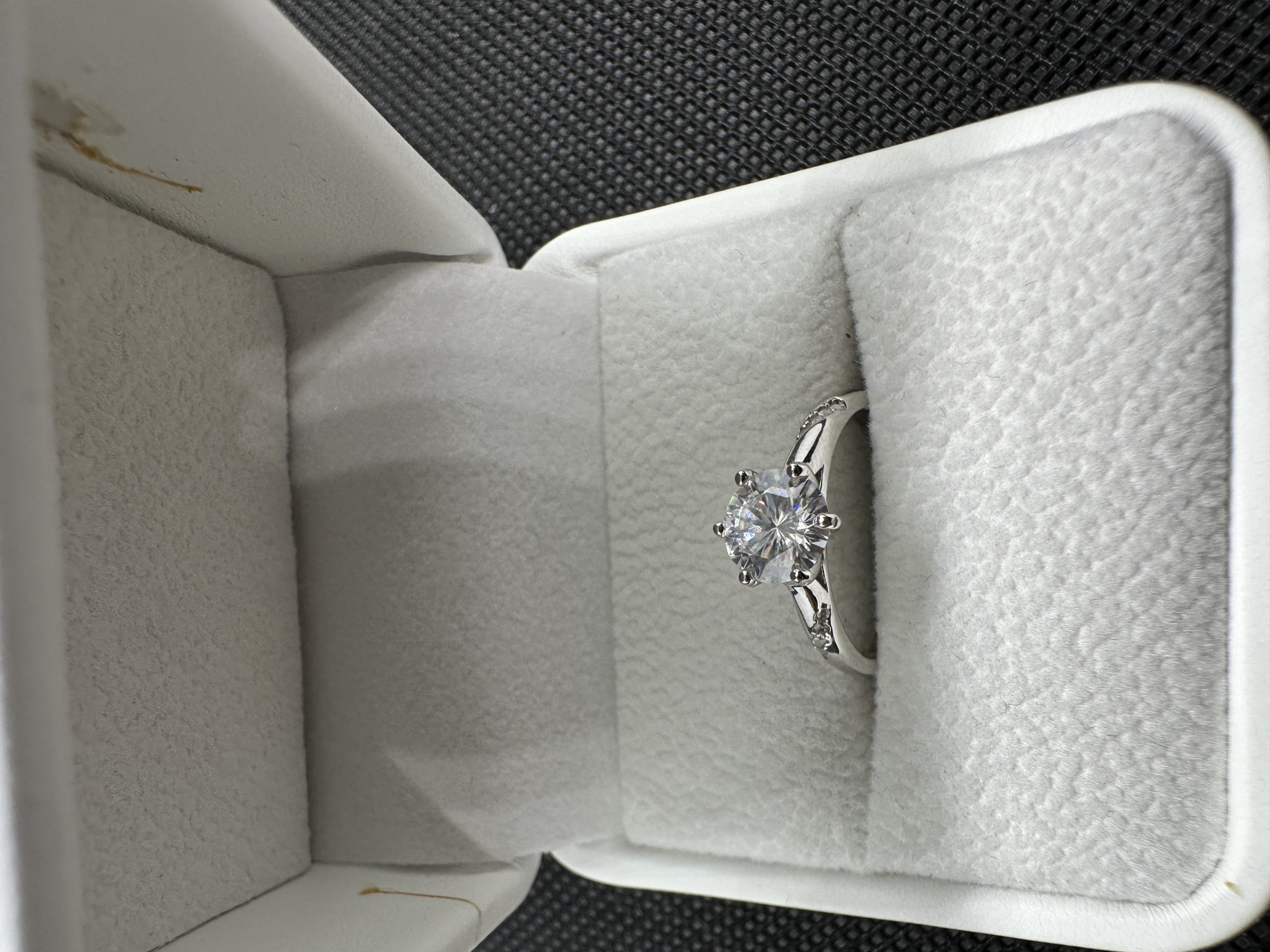 エタニティーリング スイート テン 指輪 天然ダイヤモンド1.01ct GIA鑑定書 AU750指輪